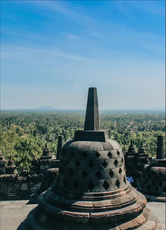 ボロブドゥール寺院の写真